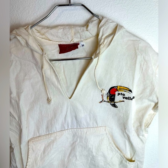 *VINTAGE* MIRO 100% Cotton Puerto Vallarta Toucan Hoodie & Pant Vacation Set - Picture 3 of 9